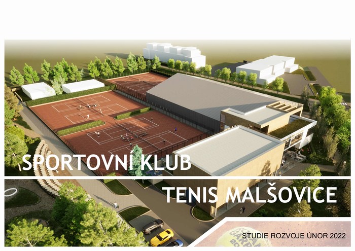 Studie rozvoje areálu SK TENIS HK, z.s.