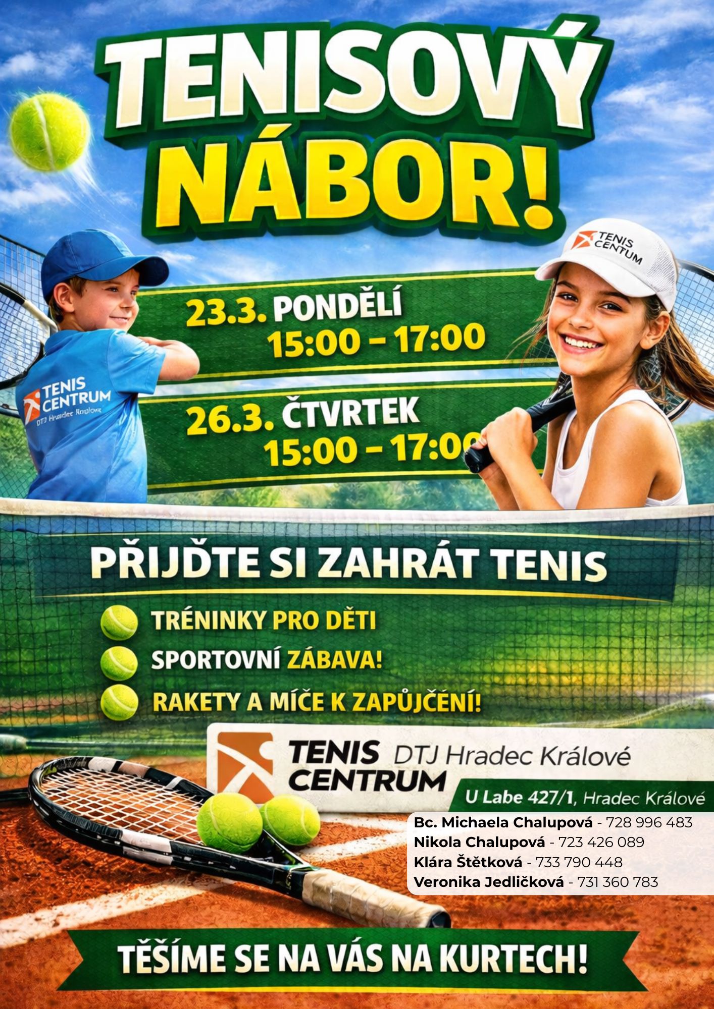 Tenisový nábor 2026